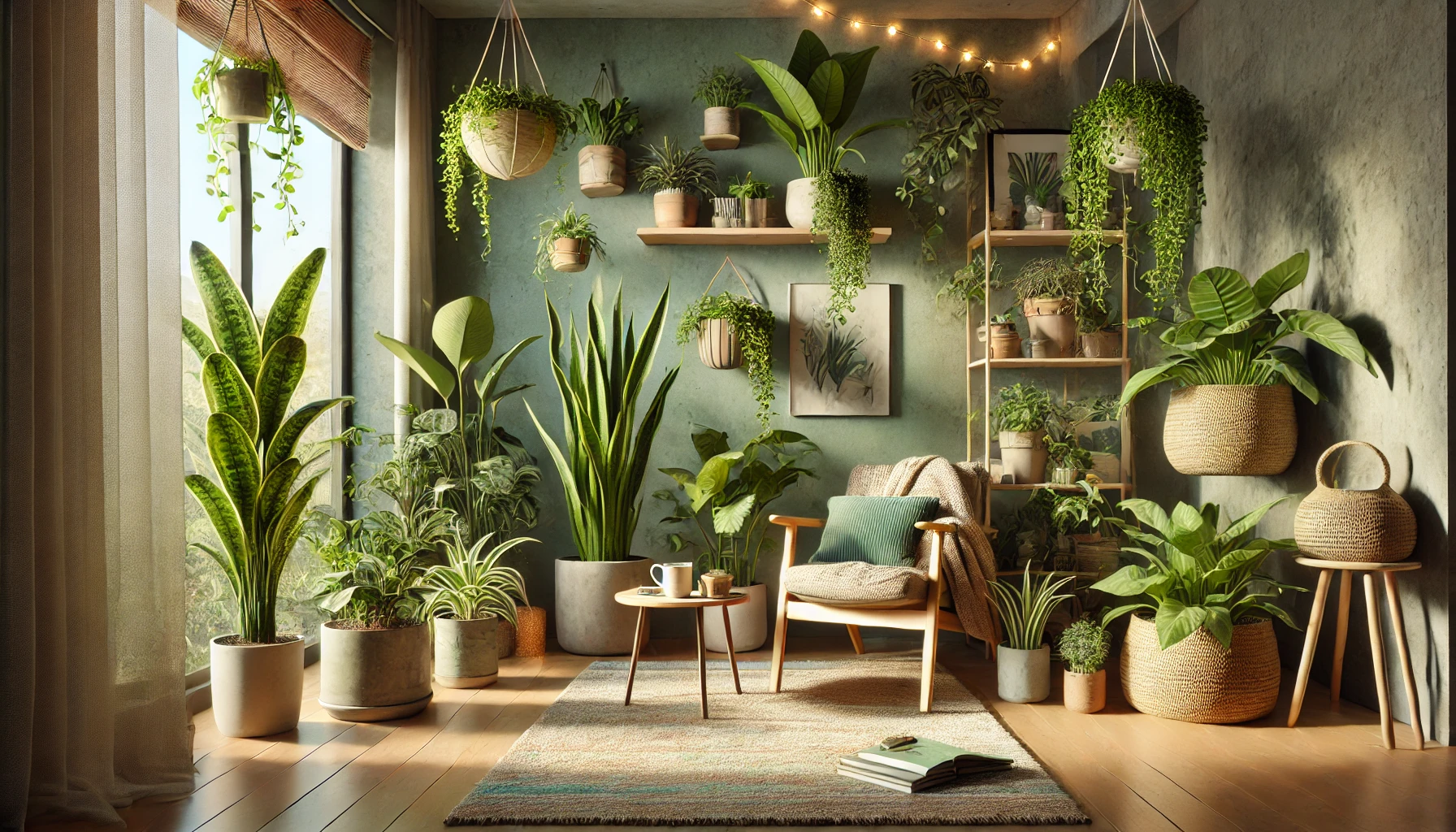 How to Create a Cozy Green Corner in Your Home