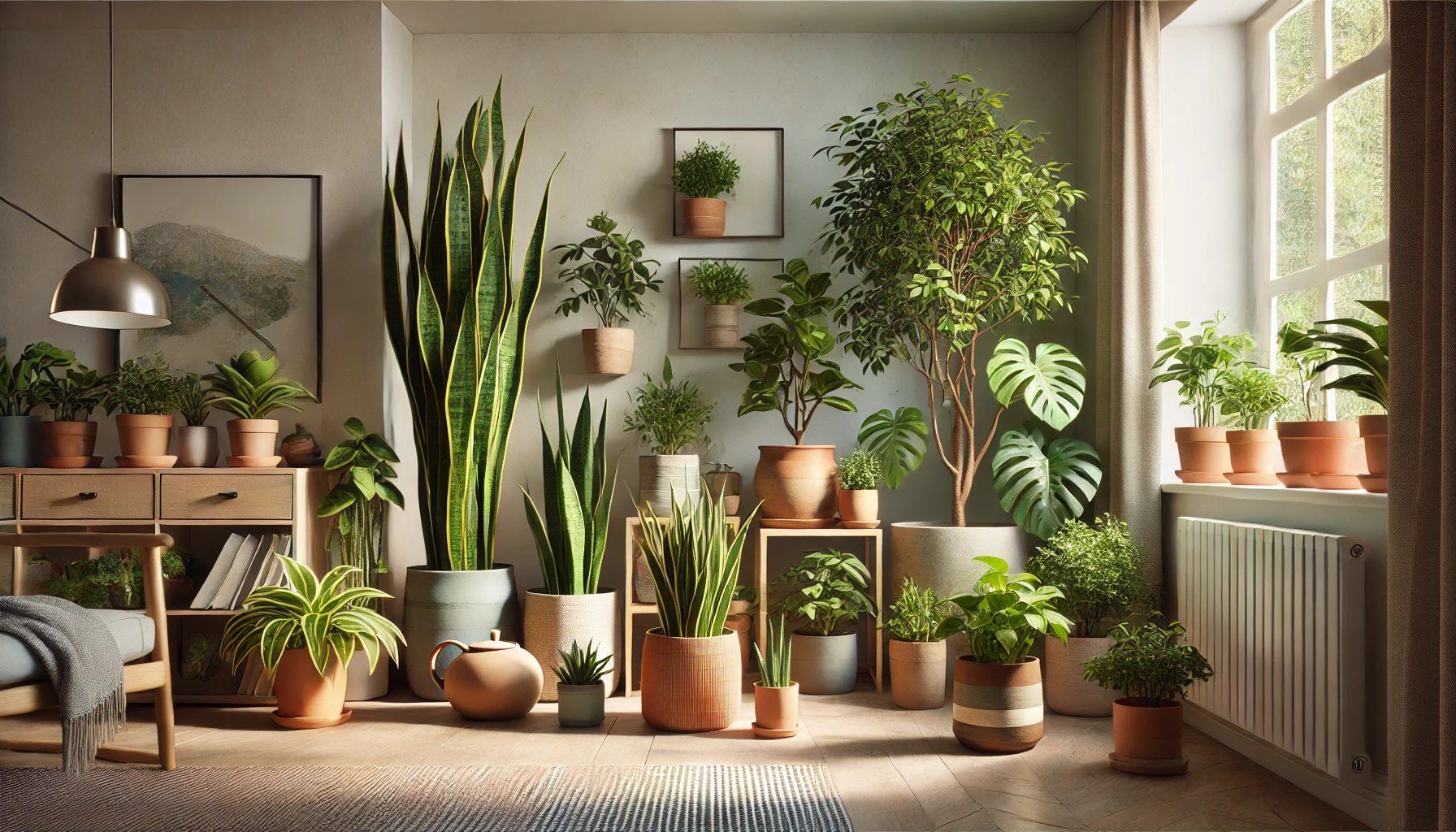 The Best Indoor Plants for Clean Air and Low Light